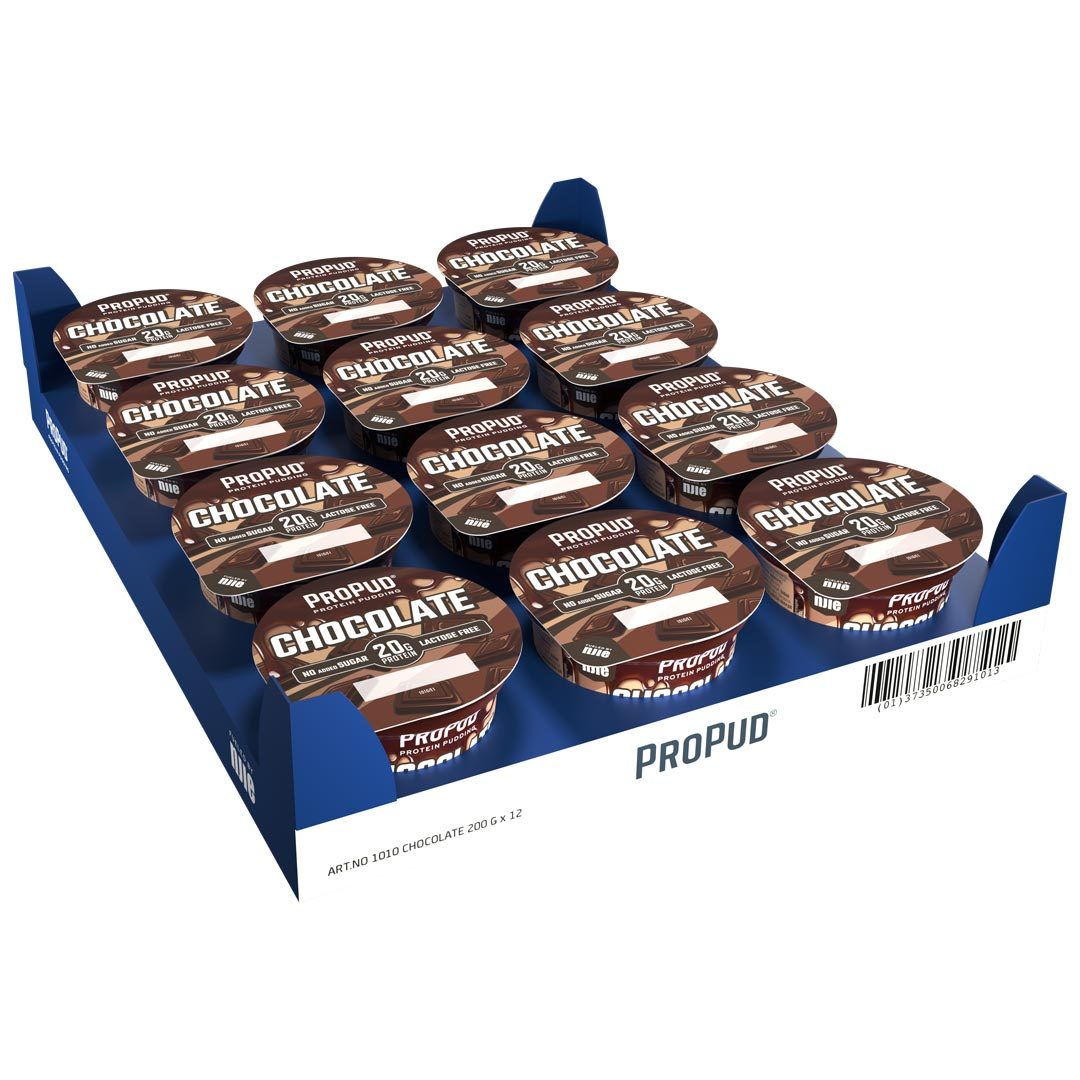12 x NJIE ProPud 200 g i gruppen Livsmedel / Protein / Proteinpudding hos Proteinbolaget (PB-0892)