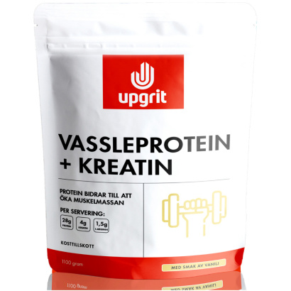 Upgrit Vassleprotein + Kreatin 1.1 kg