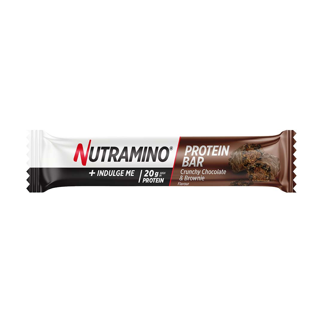 Nutramino Proteinbar Chocolate Brownie 64 g i gruppen Bars / Proteinbars hos Proteinbolaget (PB-10352)