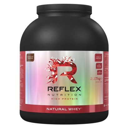 Reflex Nutrition Natural Whey 2.27 kg i gruppen Kosttillskott / Proteinpulver / Vassleprotein / Vasslekoncentrat hos Proteinbolaget (PB-1097)