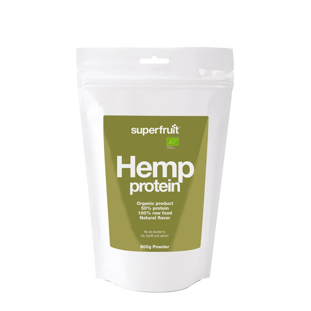 Superfruit Hemp Protein Powder 500 g i gruppen Kosttillskott / Proteinpulver / Veganprotein hos Proteinbolaget (PB-12440)