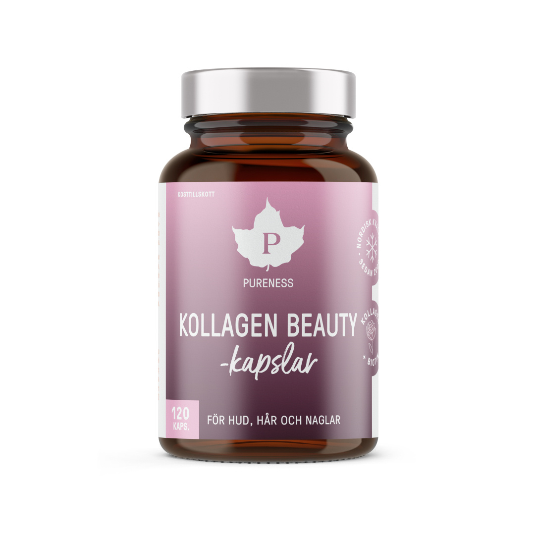 Pureness Kollagen Beauty 120 caps i gruppen Hälsokost hos Proteinbolaget (PB-13696)