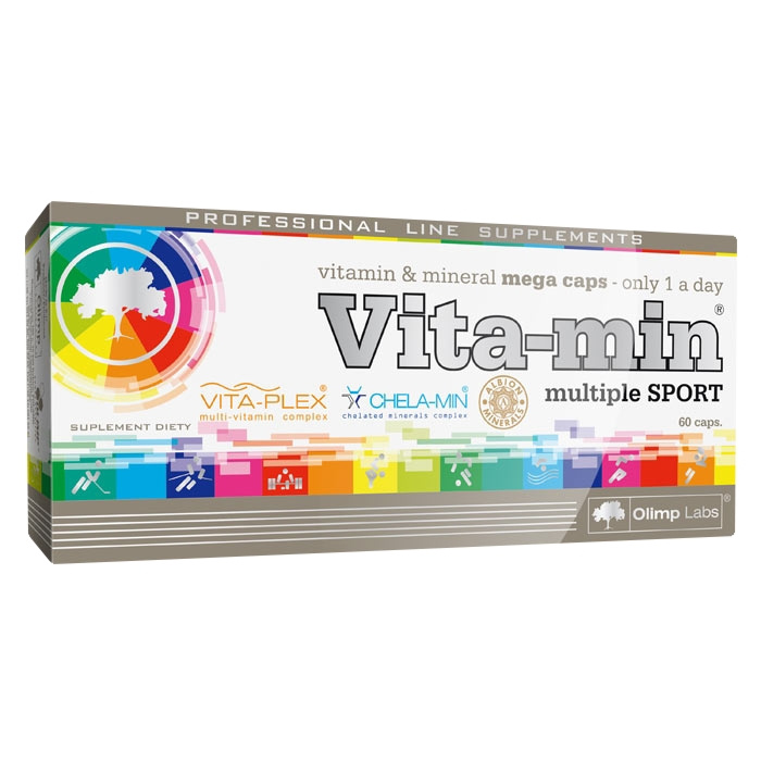 Olimp Vita-min Multiple Sport 60 caps i gruppen Kosttillskott / Vitaminer / Multivitamin hos Proteinbolaget (PB-1393)