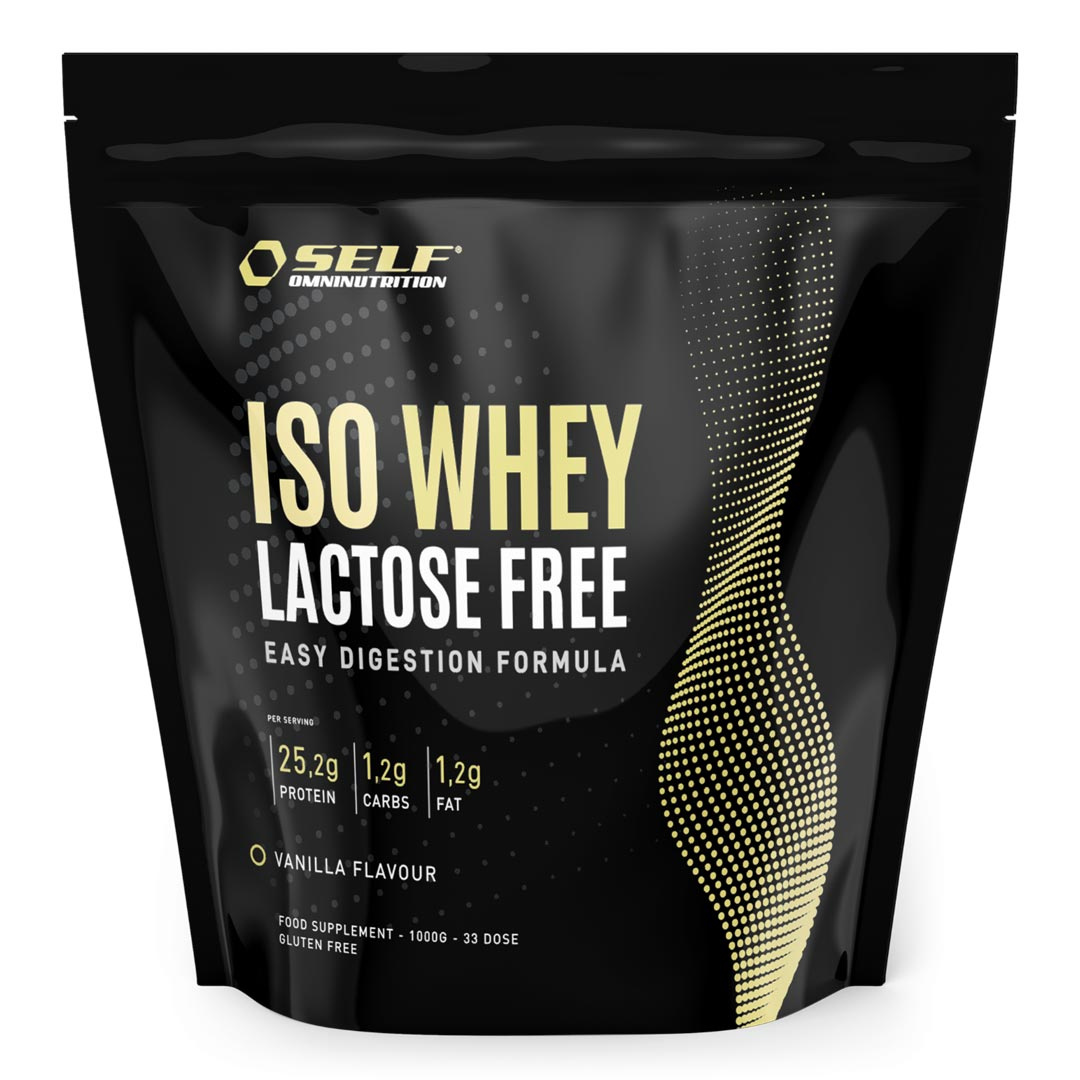Self Omninutrition Iso Whey Lactose Free 1 kg i gruppen Kosttillskott / Proteinpulver / Vassleprotein / Vasslekoncentrat hos Proteinbolaget (PB-1420)