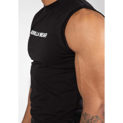 Gorilla Wear Sorrento Sleeveless T-Shirt Black