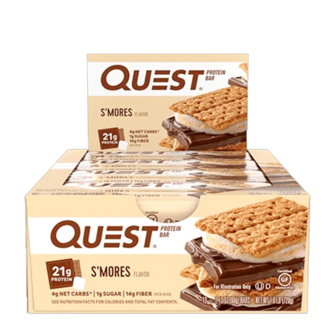 12 x Quest Nutrition Quest bar 60 g i gruppen Bars / Proteinbars hos Proteinbolaget (PB-1448)