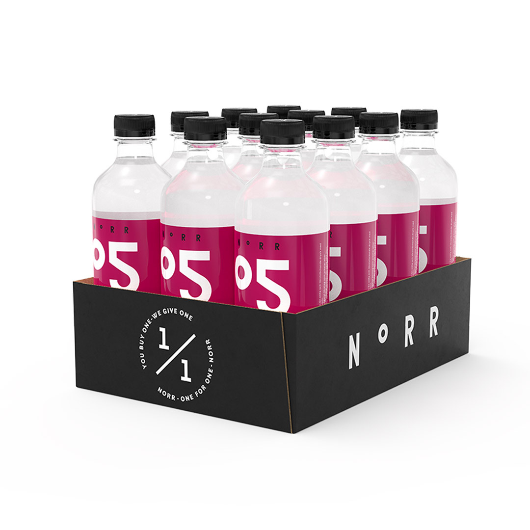 12 x NoRR Rehydration Drink 50cl Rhubarb i gruppen Drycker / Sportdryck hos Proteinbolaget (PB-14745)