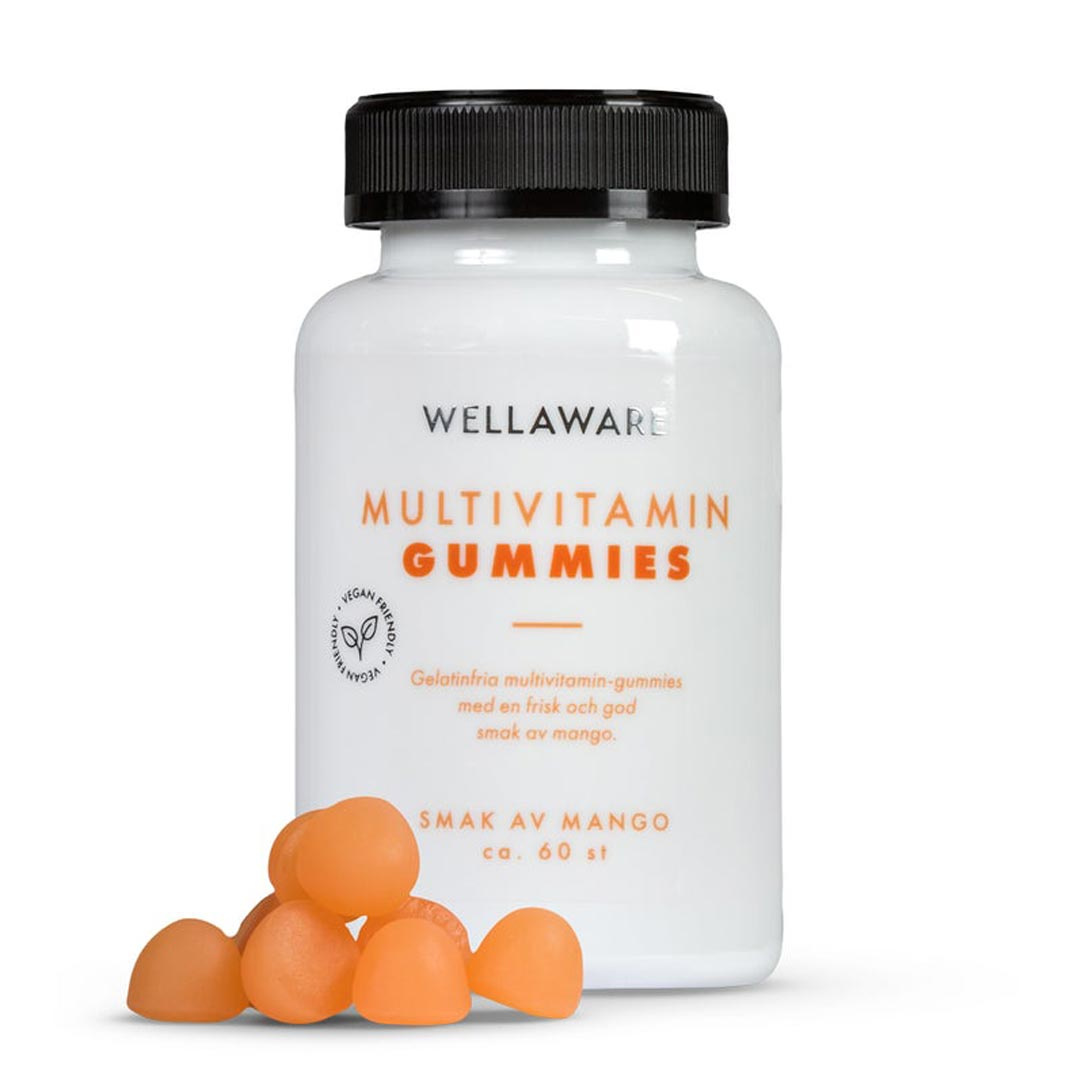 WellAware Multivitamin Gummies 60 pcs i gruppen Kosttillskott / Vitaminer / Multivitamin hos Proteinbolaget (PB-15133)