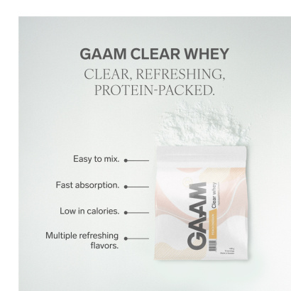 GAAM Clear Whey Proteinpulver 400 g
