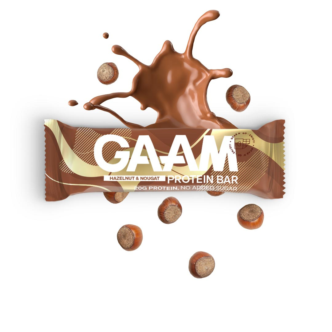 GAAM Protein bar 55 g i gruppen Bars / Proteinbars hos Proteinbolaget (PB-15478)