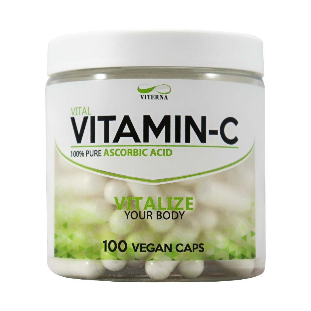 Viterna Vitamin C 100 caps i gruppen Kosttillskott / Vitaminer / C-vitamin hos Proteinbolaget (PB-15885)
