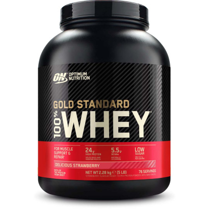 Optimum Nutrition 100% Whey Gold Standard 2.27 kg Proteinpulver Optimum Nutrition 100% Whey Gold Standard 2.27 kg Proteinpulver