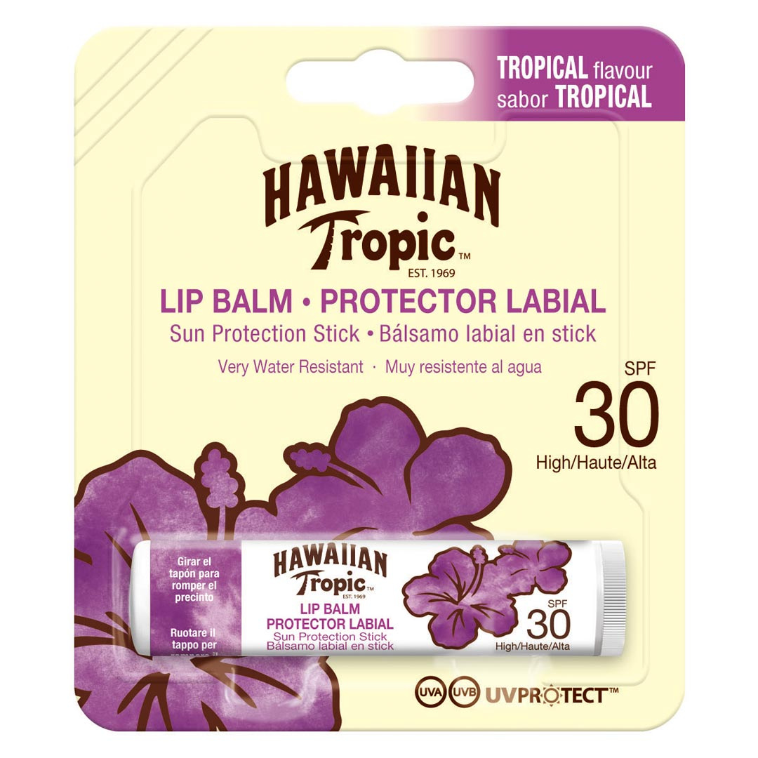 Hawaiian Tropic Lip Balm SPF 30 4 g i gruppen Träningsredskap & Utrustning / Kroppsvård hos Proteinbolaget (PB-16329)