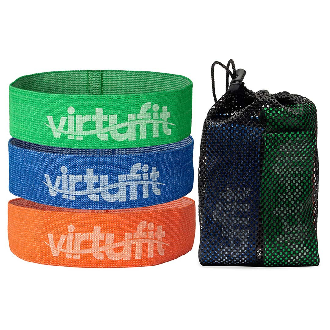 Virtufit Mini Bands Comfort 3-pack i gruppen Träningsredskap & Utrustning / Träningsband hos Proteinbolaget (PB-16710)