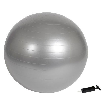 Virtufit Gym Ball + Pump 45 cm i gruppen Träningsredskap & Utrustning / Medicinboll hos Proteinbolaget (PB-1681)