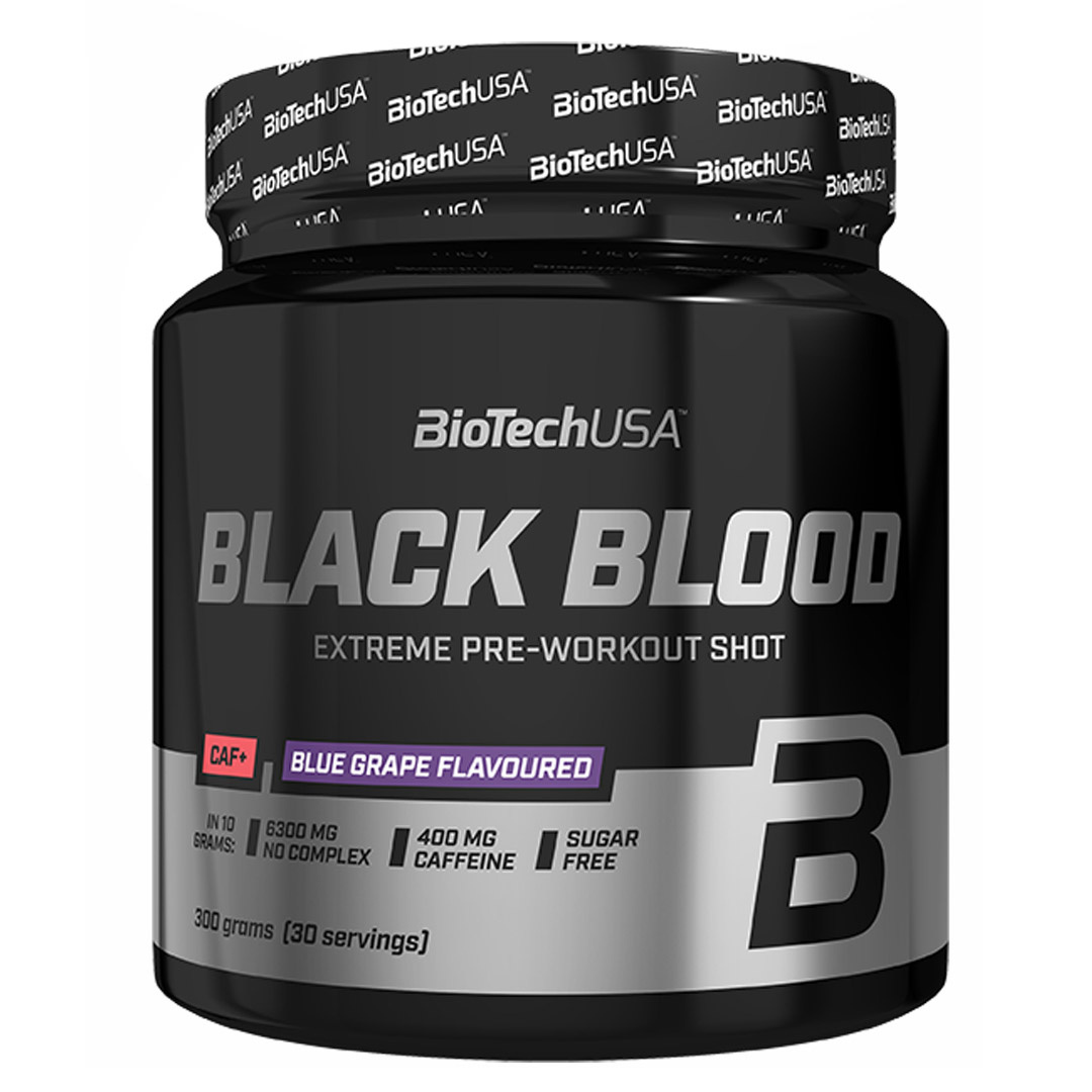 BioTechUSA Black Blood Caf+ 300 g i gruppen Kosttillskott / Prestationshöjare / Uppiggande & Fokus hos Proteinbolaget (PB-1729)