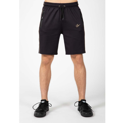 Gorilla Wear Wenden Track Shorts Black/Gold