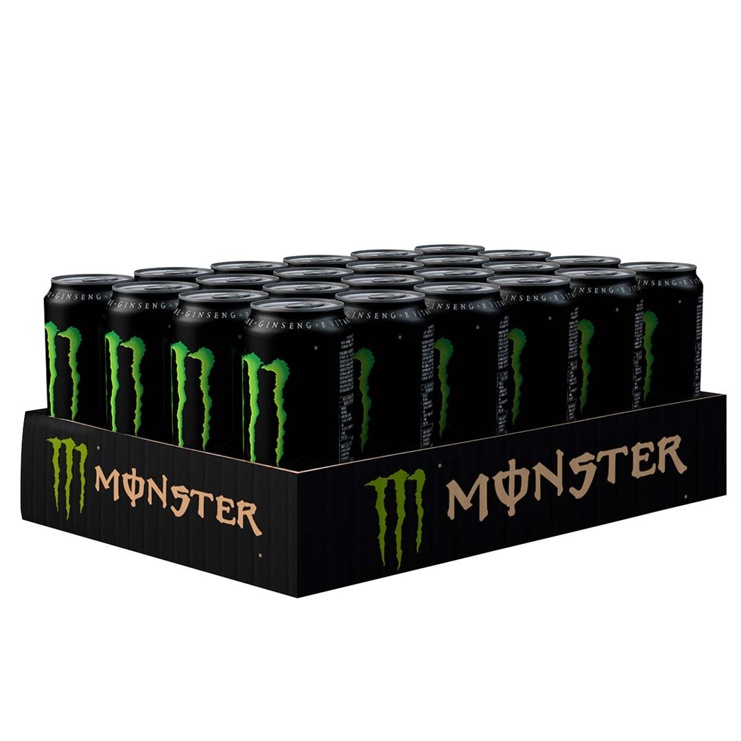 24 x Monster Energy 500 ml Original i gruppen Drycker / Energidryck hos Proteinbolaget (PB-17836)