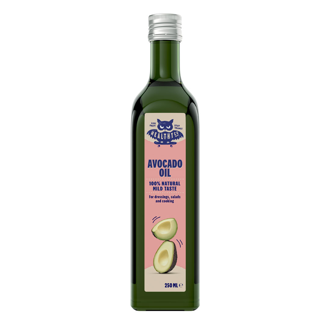HealthyCo Avocado Oil 250 ml i gruppen Livsmedel / Naturliga oljor hos Proteinbolaget (PB-17851)