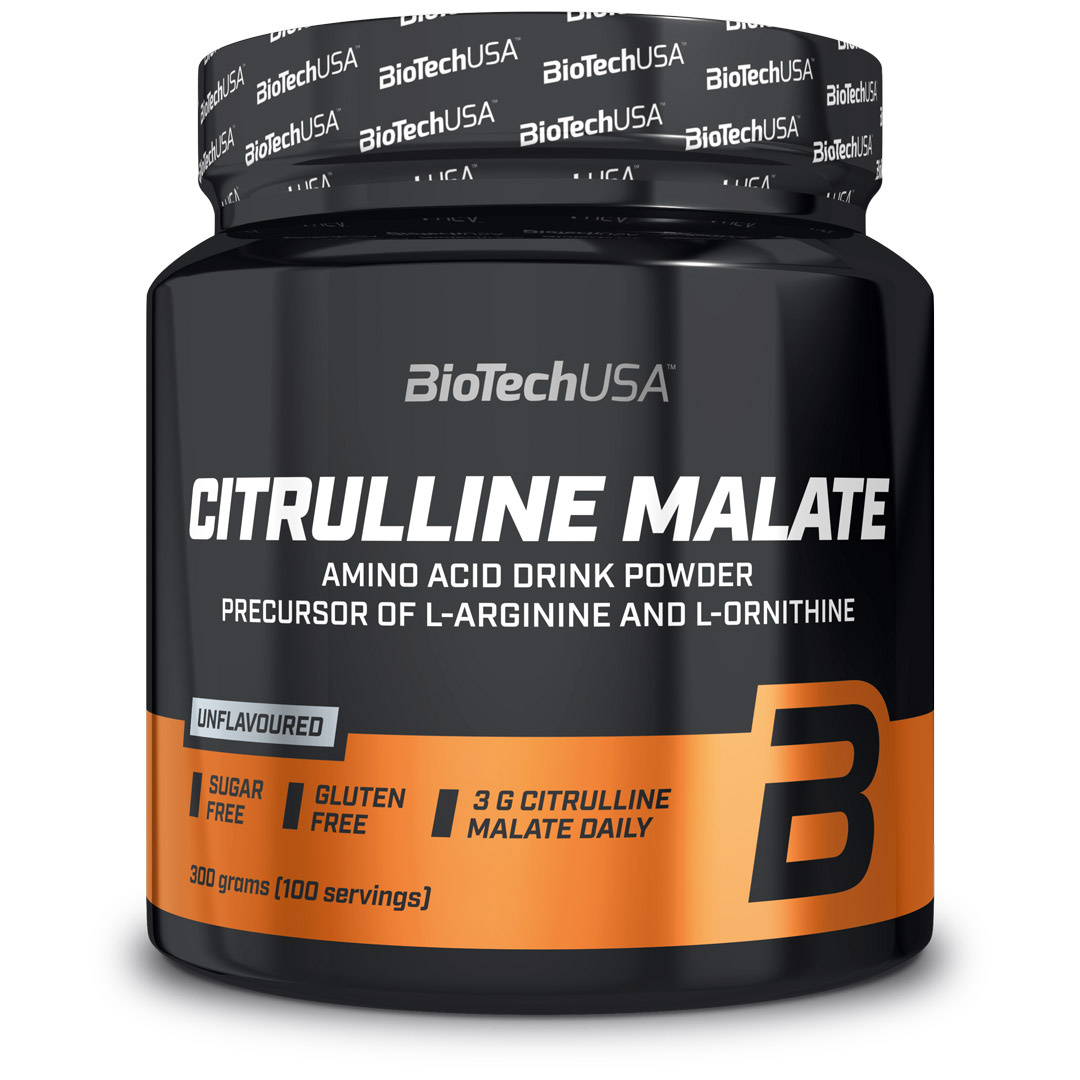 BioTechUSA Citrulline Malate Powder 300 g i gruppen Kosttillskott / Prestationshöjare / Kväveoxid & Pump hos Proteinbolaget (PB-1843)