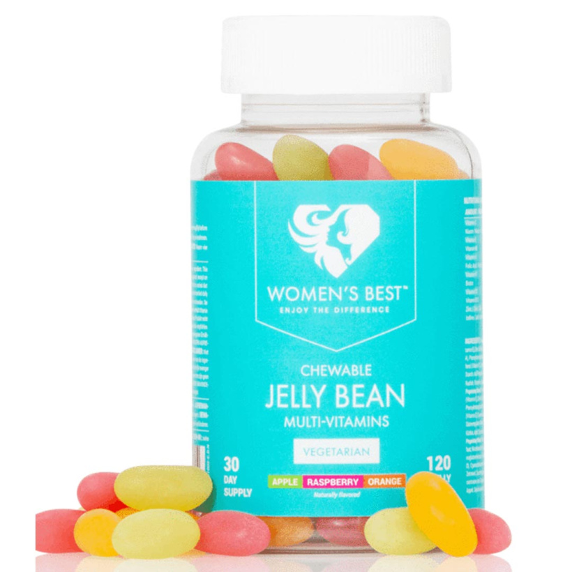 Womens Best Jelly Bean Multi Vitamins, 120 tabs Prisgaranti & Fri