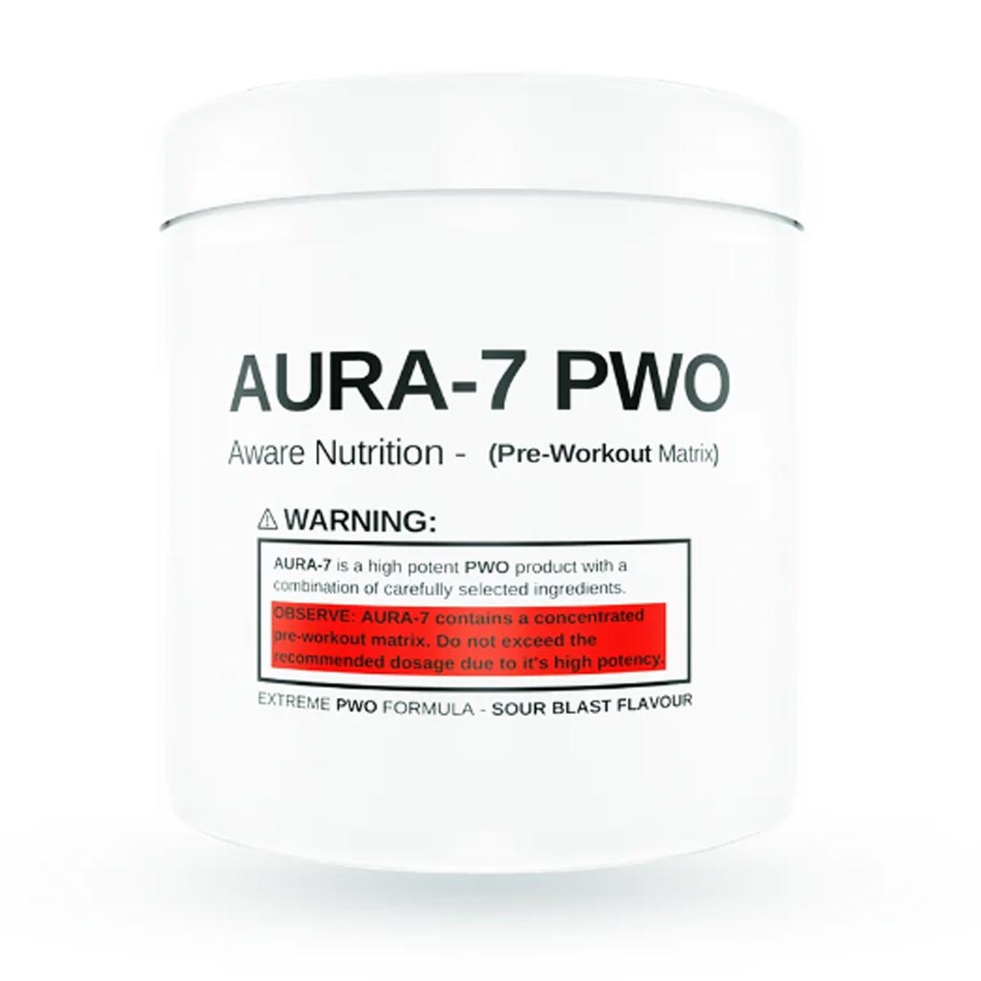 Aware Nutrition Aura-7 PWO i gruppen Kosttillskott / Prestationshöjare / Pre Workout / PWO hos Proteinbolaget (PB-188)