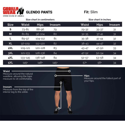 Gorilla Wear Glendo Pants Anthracite Gorilla Wear Glendo Pants Anthracite