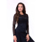 NEBBIA Flash Mesh Longsleeve Black
