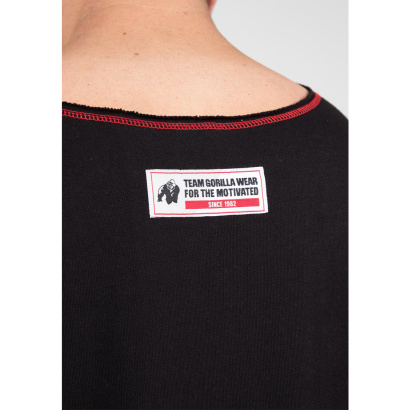 Gorilla Wear Wallace Workout Top Black/Red
