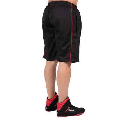 Gorilla Wear Wallace Mesh Shorts Black/Red