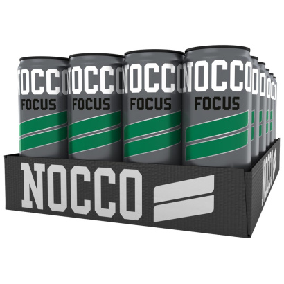 24 x NOCCO BCAA / BCAA+ / FOCUS 330 ml