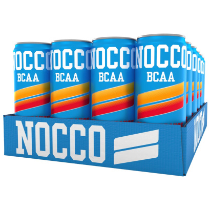 24 x NOCCO BCAA / BCAA+ / FOCUS 330 ml