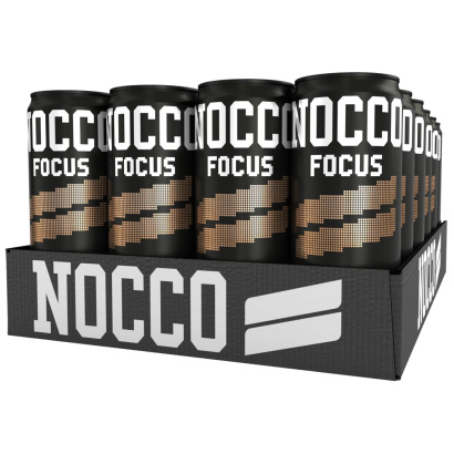 24 x NOCCO BCAA / BCAA+ / FOCUS 330 ml