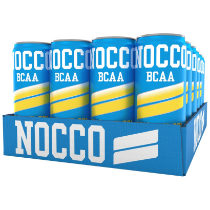 24 x NOCCO BCAA / BCAA+ / FOCUS 330 ml