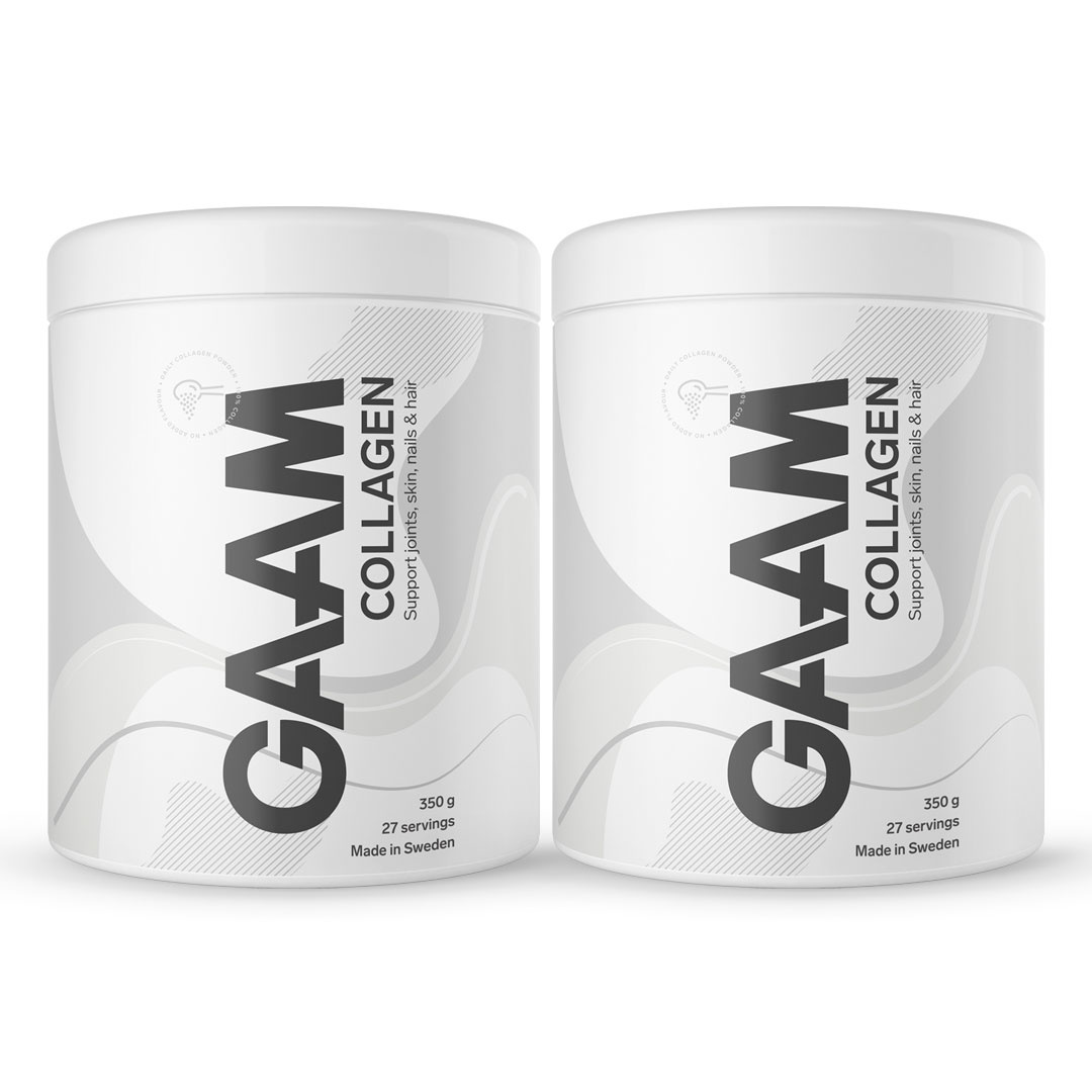 2 x GAAM Collagen 350 g i gruppen Hälsokost / Kollagen hos Proteinbolaget (PB-210322)