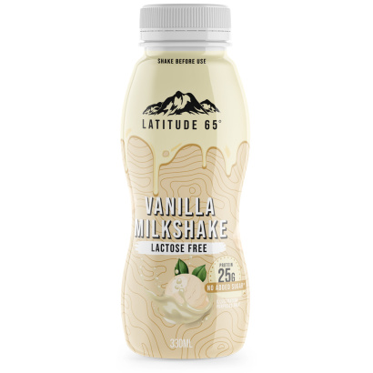 12 x Latitude 65 Milkshake 330 ml Vanilj