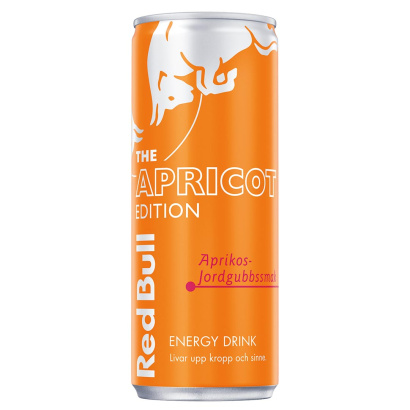 24 x Red Bull Energidryck 250 ml Apricot Edition - Aprikos Jordgubb