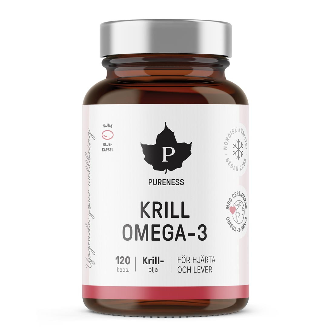 Pureness Krill Omega-3 120 caps i gruppen Kosttillskott / Fettsyror / Omega-3 hos Proteinbolaget (PB-22021612)