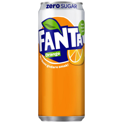 20 x Fanta Orange Zero 330 ml