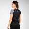 Gorilla Wear Monetta Performance T-Shirt Grey Melange/Black