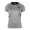 Gorilla Wear Monetta Performance T-Shirt Grey Melange/Black