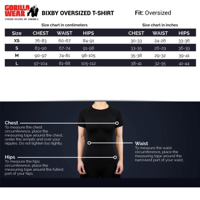 Gorilla Wear Bixby Oversized T-Shirt Black Gorilla Wear Bixby Oversized T-Shirt Black