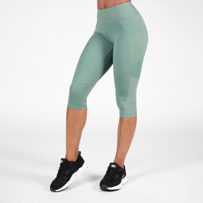 Gorilla Wear Monroe Cropped Leggings Army Green Gorilla Wear Monroe Cropped Leggings Army Green