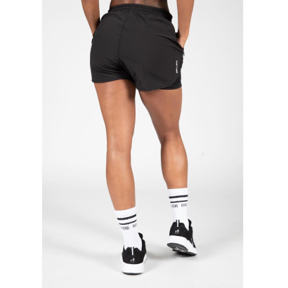 Gorilla Wear Salina 2-In-1 Shorts Black