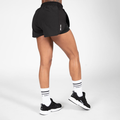 Gorilla Wear Salina 2-In-1 Shorts Black