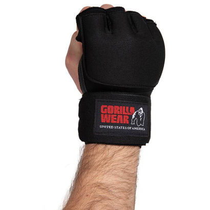 Gorilla Wear Gel Glove Wraps Black Gorilla Wear Gel Glove Wraps Black