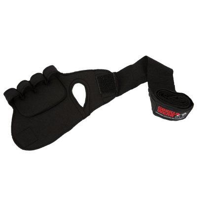 Gorilla Wear Gel Glove Wraps Black Gorilla Wear Gel Glove Wraps Black