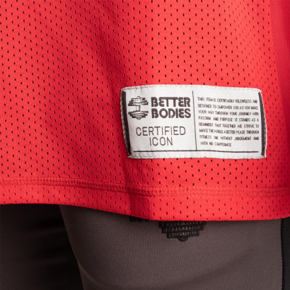 Better Bodies Iron Mesh Tank Chilli Red Better Bodies Iron Mesh Tank Chilli Red