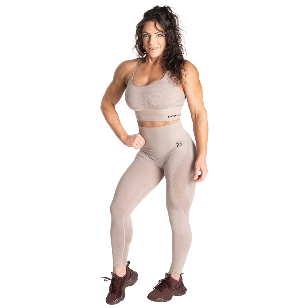 Köp Better Bodies Rockaway Leggings Warm Sand Melange, Billigt & Snabb  leverans