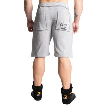GASP Division Sweatshorts Light Grey Melange